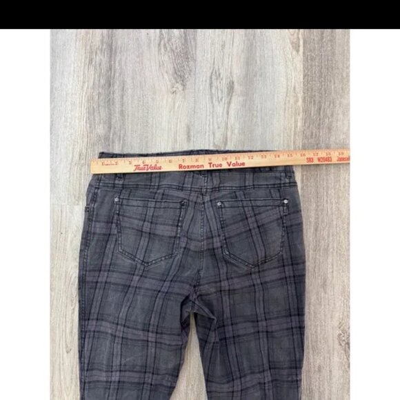 Per Se by Carlisle Plaid straight leg pants size 6 - Picture 6 of 8